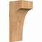 Ekena Millwork Huntington Smooth Corbel, Western Red Cedar, 5 1/2"W x 6"D x 14"H COR06X06X14HUN00SWR - alternate 1